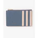 「FURLA」 カードケース ONE SIZE ブルー レディース
