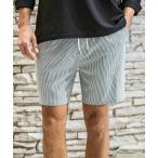 「AKM Contemporary」 ショートパンツ M ブラック×ホワイト メンズ