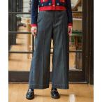 ショッピングワイドパンツ パンツ デニムイージーワイドパンツ レディース