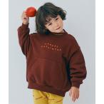 ショッピング女の子 トレーナー  「ジュニア対応」ロゴ刺繍ポケットトレーナー キッズ 子供服 男の子 女の子