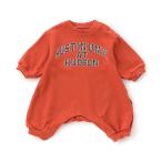 ショッピングロンパース ベビー服 ロンパース 「リンク」カレッジロゴカバーオール