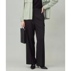 カーゴパンツ ストレッチダブルサテン カーゴパンツ レディース