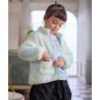 ショッピング女の子 ブルゾン アウター 「ドッキング可能」ネコボアブルゾン キッズ 子供服 女の子