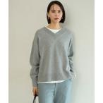 ニット セーター 「野呂佳代さん着用」カシミヤブレンド Vネックニット レディース