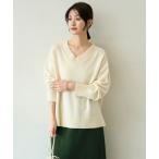 ニット セーター 「野呂佳代さん着用」カシミヤブレン