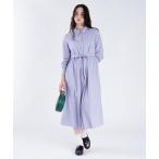 ショッピングシャツワンピース シャツワンピース ブロードストライプドレス