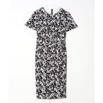 「COUP DE CHANCE」 半袖ワンピース 36 ブラック レディース