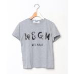 「MSGM」 半袖Tシャツ X-SMAL