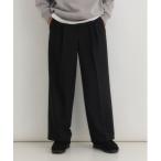  брюки [ магазин . популярный ][BACK NUMBER]TR легкий широкий тигр u The -( широкий Silhouette /TR материалы / relax чувство / бизнес / casual ) men 