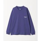 tシャツ 「CGS.」オーガニックコットン ロゴ ロングスリーブ Tシャツ メンズ レディース