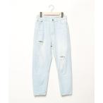 [LOWRYS FARM] повреждение обработка Denim брюки M голубой женский 
