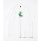 [HUF] короткий рукав футболка X-LARGE белый мужской 