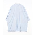 「INDIVIDUALIZED SHIRTS」 長袖ワンピース - ブルー レディース