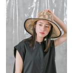 ショッピングストローハット 「Gready Brilliant」 ストローハット FREE ベージュ レディース