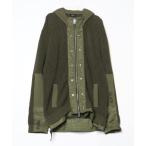 「DIESEL」 ジップアップブルゾン LARGE カーキ メンズ