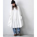 「soulberry」 半袖ワンピース 4L オフホワイト レディース