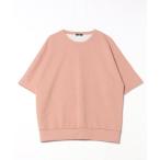 [URBAN RESEARCH] короткий рукав футболка L розовый мужской 