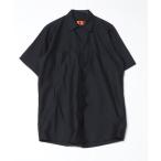 ショッピング半袖シャツ 「RED KAP」 半袖シャツ MEDIUM ブラック メンズ