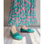 [Hina Day Green] туфли без застежки 23cm зеленый женский 