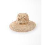 「IENA」 「Santelli Francesca」ストローハット FREE ベージュ レディース