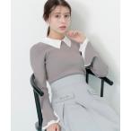 ショッピングSTUART ニット セーター  ダブルカラーリブニット レディース