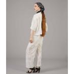ショッピングパッチワーク パンツ 「crinkle crinkle crinkle」patchwork embroidery pants/パッチワーク刺繍パンツ レディース