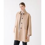 ステンカラーコート コート Aラインステンカラーコート レディース