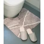ショッピングトイレマット バス トイレ ニュアンストイレマット / 581914