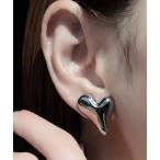 ショッピングハート ピアス 「Soierie」Distort heart ピアス レディース