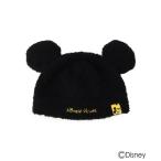 ニット帽 ニットキャップ 「DISNEY」耳付きニット帽子 キッズ 子供 男の子 女の子