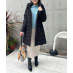 ショッピングダウンコート ダウンコート ダウンジャケット 「撥水」ストレッチライトタフタロングコート レディース