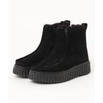 ブーツ Clarks クラークス TORHILL COZY レディース ショートブーツ「あったかボアライナー」厚底(トーヒルコージー) 2618291