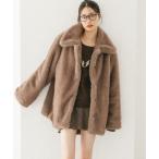 コート アウター MIXファーミドルジャケット　604695 レディース