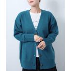 カーディガン もちりVカーディガン レディース