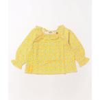 tシャツ 襟付き総柄長袖Ｔシャツ キッズ 子供服 女の子