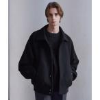 ブルゾン アウター 「CLEL」Wool Blend Tech Melton 2Way Blouson / ウールブレンド テックメルトン2wayブル