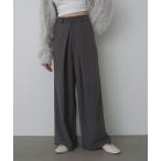 パンツ 「選べるサイズ展開」フロントワイ