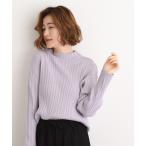 ニット セーター 「石川梨華さん着用」クロップドミニケーブルニット「毛玉軽減／洗える」 レディース