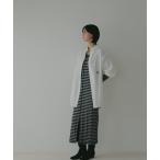 シャツワンピース ロゴシシュウシャツワンピース