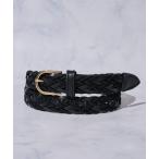 ショッピングポーション ベルト 「Saddler's/サドラーズ」コンビネーションレザーメッシュベルト メンズ レディース