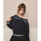 セットアップ ロゴ入りスウェットセットアップ レディース