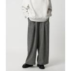  слаксы брюки [CITEN]u- Lumix 3 tuck легкий широкий брюки темно-серый женский 