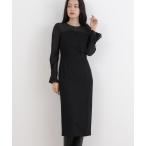 ワンピース パールスリーブドッキングワンピース