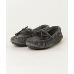 ショッピングMINNETONKA 「Minnetonka」 モカシンシューズ 8 グレー レディース