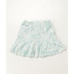 「mezzo piano」 「KIDS」ワンポイントキュロット 130 ブルー キッズ