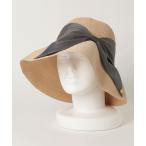 「Demi-Luxe BEAMS」 「Athena New York」ストローハット ONE SIZE ブラック系その他4 レディース