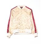 「AHCAHCUM.muchacha」 刺繍ブルゾン - ベージュ レディース