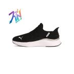 [PUMA] туфли без застежки 23.5cm черный × белый женский 