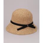「CA4LA」 ストローハット ONESIZE ベージュ レディース