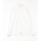 [WILD LIFE TAILOR Adam et Rope'] полоса рисунок рубашка с длинным рукавом S белый мужской 